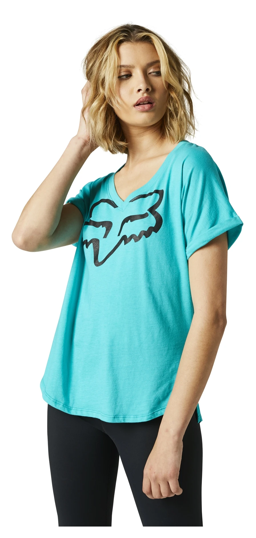 Fox Racing Boundary V-Neck Women's Top 20 Fox Racing Boundary V-Neck Women's Top - Image 18