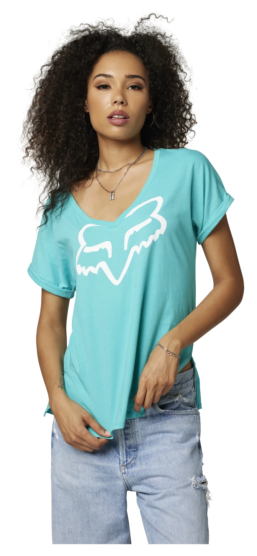 Fox Racing Boundary V-Neck Women's Top 19 Fox Racing Boundary V-Neck Women's Top - Image 17
