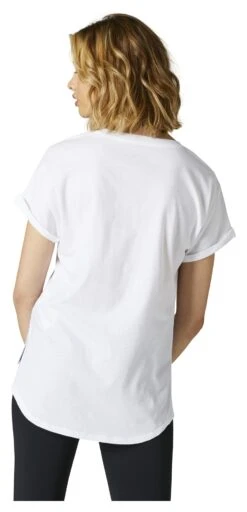 Fox Racing Boundary V-Neck Women's Top 29 Fox Racing Boundary V-Neck Women's Top -Motorcycle Accessories fox racing boundary v neck womens top white 5
