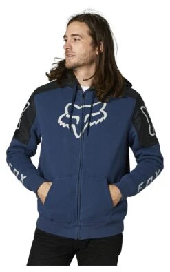 Fox Racing Paydirt Sasquatch Zip Hoody -Motorcycle Accessories fox racing paydirt sasquatch zip hoody dark indigo