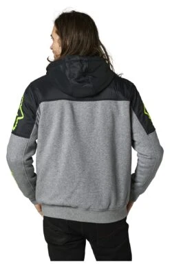 Fox Racing Paydirt Sasquatch Zip Hoody -Motorcycle Accessories fox racing paydirt sasquatch zip hoody heather graphite 1