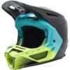 Fox Racing V2 RKANE Helmet 2 Fox Racing V2 RKANE Helmet -Motorcycle Accessories fox racing v2 rkane helmet grey yellow