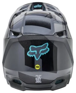 Fox Racing V2 RKANE Helmet -Motorcycle Accessories fox racing v2 rkane helmet grey yellow 3