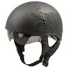 GMax HH65 Devotion Naked Helmet -Motorcycle Accessories g max hh65 naked devotion helmet black silver