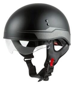 GMax HH65 Source Naked Helmet -Motorcycle Accessories g max hh65 source naked helmet black silver 1
