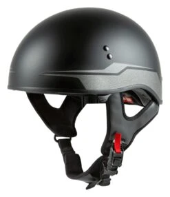 GMax HH65 Source Naked Helmet -Motorcycle Accessories g max hh65 source naked helmet black silver 2