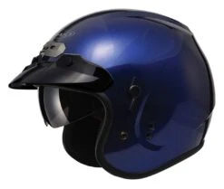 GMax GM32 Helmet - Solid -Motorcycle Accessories gmax helmets gm32 of helmet w sun shield blue