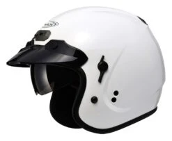 GMax GM32 Helmet - Solid -Motorcycle Accessories gmax helmets gm32 of helmet w sun shield pearl white
