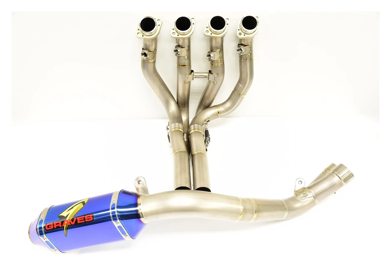 Graves Motorsports Superbike Full Exhaust Yamaha R1 / R1S / R1M 2015-2020 3 Graves Motorsports Superbike Full Exhaust Yamaha R1 / R1S / R1M 2015-2020