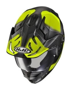 HJC DS-X1 Synergy Helmet 10 HJC DS-X1 Synergy Helmet -Motorcycle Accessories hjcdsx1 synergy helmet black hi viz 2