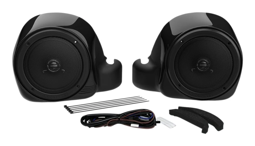 Hogtunes Gen 4 Lower Speakers For Harley Touring 2014-2022 3 Hogtunes Gen 4 Lower Speakers For Harley Touring 2014-2022