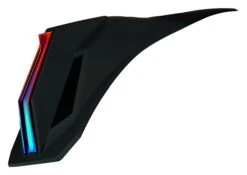 Icon Airform Speedfin -Motorcycle Accessories icon airform speedfin black red