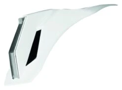 Icon Airform Speedfin -Motorcycle Accessories icon airform speedfin white silver