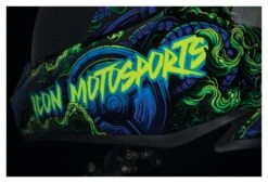 Icon Variant Pro Willy Pete Helmet -Motorcycle Accessories icon hlmt vpro willypete blue green 3