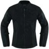 Icon Mesh AF CE Women's Jacket -Motorcycle Accessories icon mesh afce womens jacket stealth black