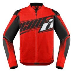 Icon Overlord SB2 Prime Jacket -Motorcycle Accessories icon overlord sb2 ce prime jacket red