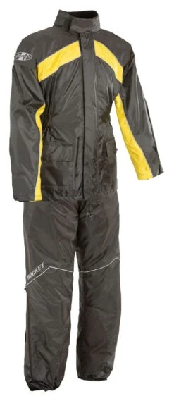 Joe Rocket RS-2 Two-Piece Rainsuit -Motorcycle Accessories joe rocket rs2 two piece rainsuit black yellow