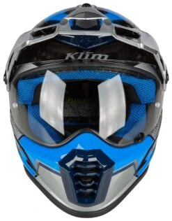 Klim Krios Pro Ventura Helmet -Motorcycle Accessories klim krios pro ventura helmet electric blue 2
