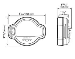 Koso MS-01 Multi-Functional Gauge Honda Grom 2014-2020 -Motorcycle Accessories koso ms01 multi functional gauge honda grom20142020 3