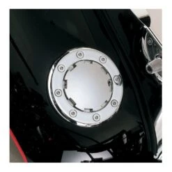 Kuryakyn Aero Flush-Mount Gas Cap For Harley -Motorcycle Accessories kuryakyn aero flush mount gas cap for harley19832014 2