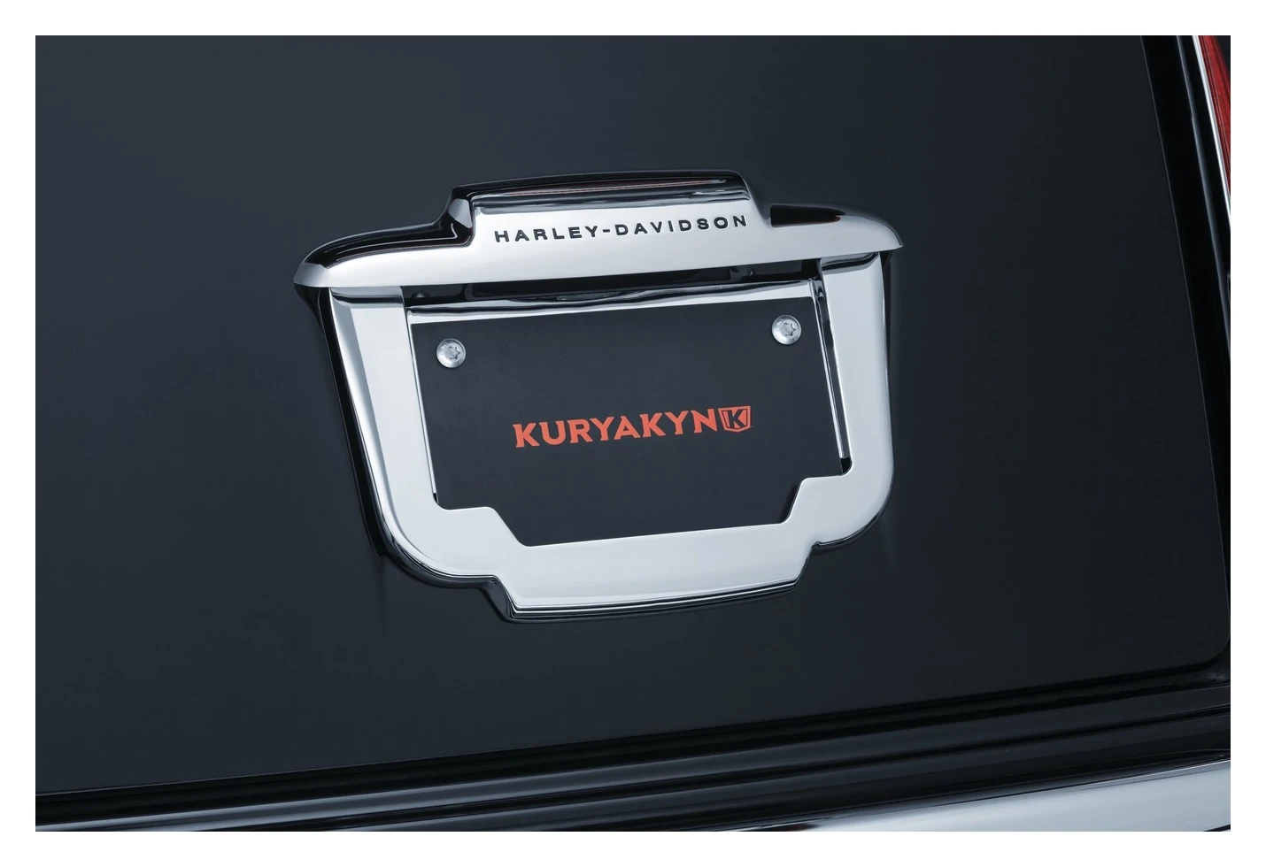 Kuryakyn License Plate Frame For Harley Trike 2010-2023 6 Kuryakyn License Plate Frame For Harley Trike 2010-2023 - Image 4