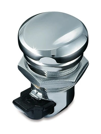 Kuryakyn Push Button Fuel Door Latch For Harley Touring 1992-2023 - Image 3