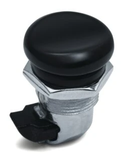 Kuryakyn Push Button Fuel Door Latch For Harley Touring 1992-2023