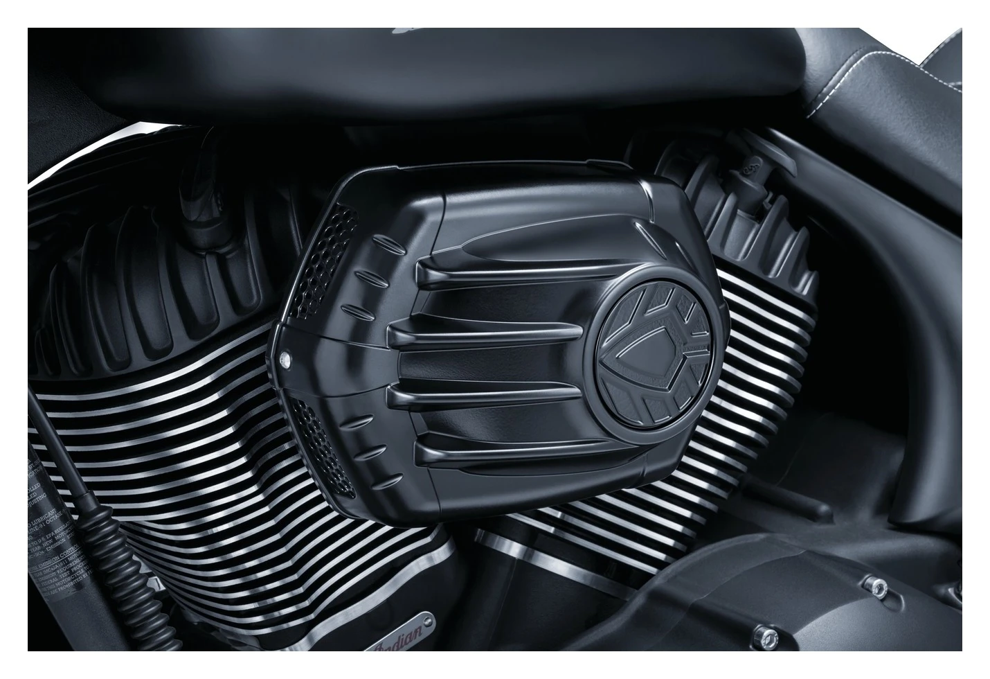Kuryakyn Spear Air Cleaner For Indian 2014-2023 4 Kuryakyn Spear Air Cleaner For Indian 2014-2023 - Image 2