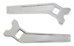 LA Choppers 1" Billet Performance Risers 12 LA Choppers 1" Billet Performance Risers -Motorcycle Accessories la choppers1 billet performance risers chrome