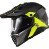 LS2 Blaze Elevation Helmet 2 LS2 Blaze Elevation Helmet -Motorcycle Accessories ls2 blaze elevation helmet matte black hi viz yellow