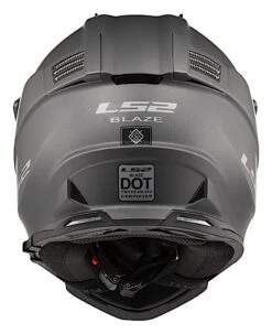 LS2 Blaze Helmet -Motorcycle Accessories ls2 blaze helmet matte titanium 2