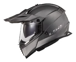 LS2 Blaze Helmet Matte Titanium / XL [Open Box] -Motorcycle Accessories ls2 blaze helmet matte titanium xl open box matte titanium 1