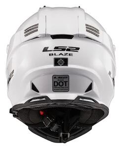 LS2 Blaze Helmet -Motorcycle Accessories ls2 blaze helmet white 2