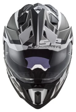 LS2 Explorer Alter Helmet -Motorcycle Accessories ls2 explorer alter helmet black white 1