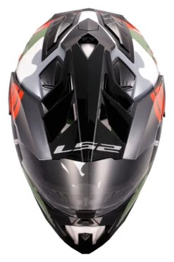LS2 Explorer Camo X Helmet -Motorcycle Accessories ls2 explorer camo x helmet gloss red white 1