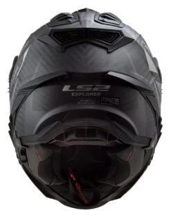 LS2 Explorer Carbon Focus Helmet Titanium/Yellow / 2XL [Open Box] -Motorcycle Accessories ls2 explorer carbon focus helmet titanium yellow2 xl open box titanium yellow 4