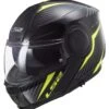 LS2 Horizon Skid Helmet 1 LS2 Horizon Skid Helmet -Motorcycle Accessories ls2 helmets horizon skid modular motorcycle helmet w sunshield hi vis