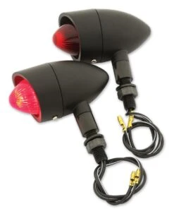 Milwaukee Twins Nostalgic Style Mini Bullet Light Set -Motorcycle Accessories milwaukee twins nostalgic style mini bullet light set 2