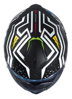Nexx SX100 Enigma Helmet -Motorcycle Accessories nexx sx100 enigma helmet black white 2