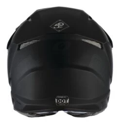 O'Neal 3 Series Flat Helmet Matte Black / XL [Open Box] -Motorcycle Accessories o neal3 series flat helmet matte black xl open box matte black 3