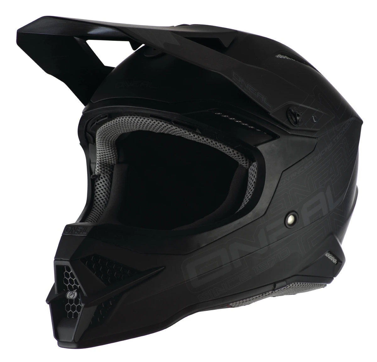 O'Neal 3 Series Flat Helmet Matte Black / XL [Open Box]