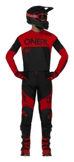 O'Neal Element Racewear Jersey 26 O'Neal Element Racewear Jersey -Motorcycle Accessories o neal element racewear jersey black red 2