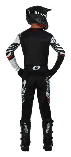 O'Neal Mayhem Wild Pants -Motorcycle Accessories o neal mayhem wild pants black white 3
