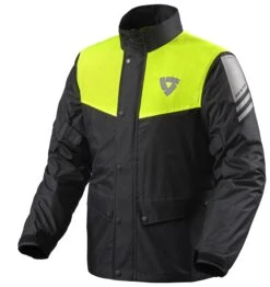 REV'IT! Nitric 3 H2O Rain Jacket -Motorcycle Accessories revit nitric3 h2 o rain jacket 2
