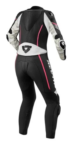 REV'IT! Xena 3 Women's Race Suit -Motorcycle Accessories revit xena3 womens race suit black pink 1