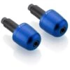 Rizoma Bar Ends - Series 302 Blue [Open Box] -Motorcycle Accessories rizoma bar ends series302 blue open box blue