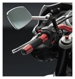 Rizoma Sport 7/8" Grips -Motorcycle Accessories rizoma sport78 grips red