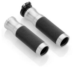 Rizoma Sport 7/8" Grips -Motorcycle Accessories rizoma sport78 grips silver