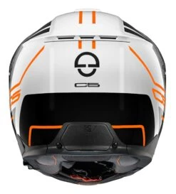 Schuberth C5 Master Helmet -Motorcycle Accessories schuberth c5 master helmet black white orange 4
