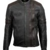 Scorpion EXO 1909 Leather Jacket -Motorcycle Accessories scorpion1909 leather jacket black